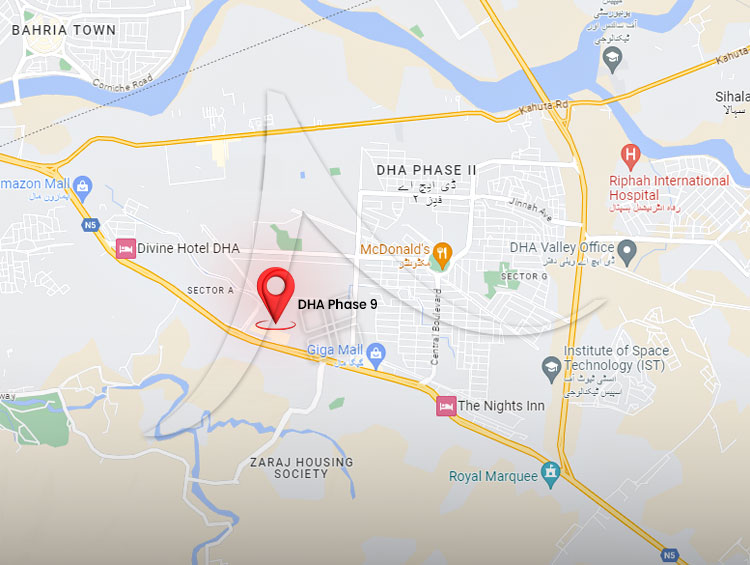 DHA Gandhara Location